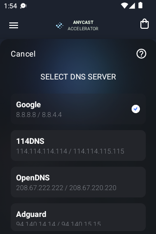 anycast加速器充值android下载效果预览图